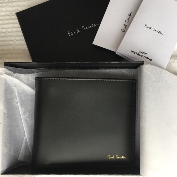 Paul Smith Multistripe Leather Bifold Wallet - Picture 2 of 7